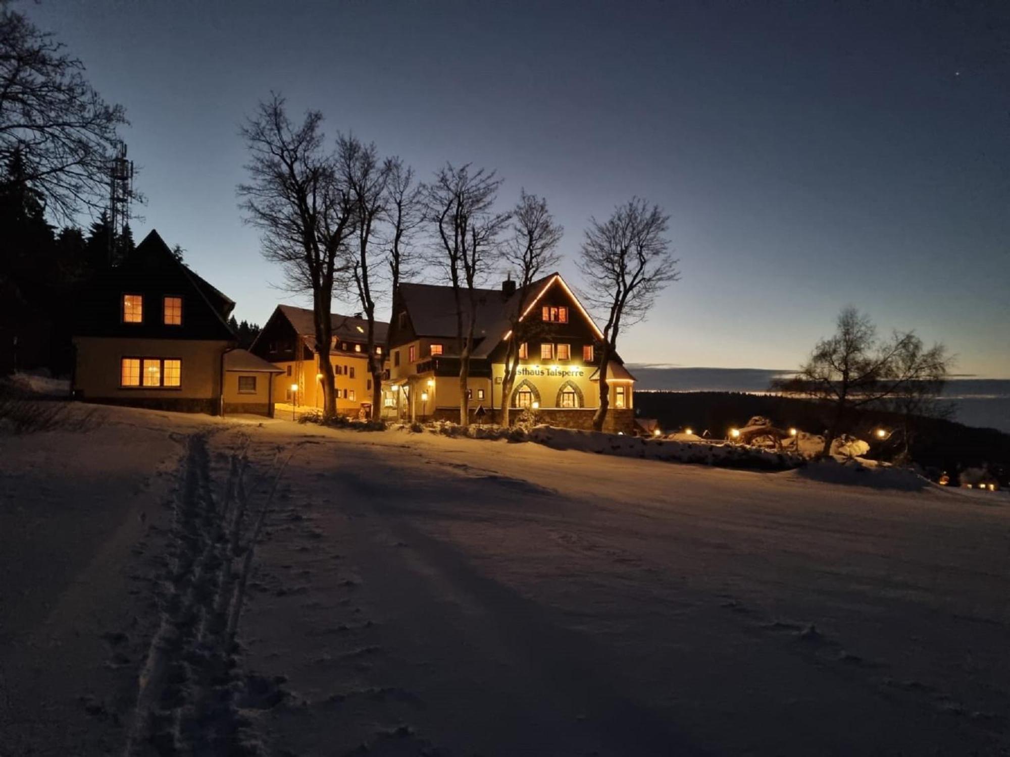 Gasthaus Talsperre -Gaststaette Und Pension- Eibenstock Exterior foto